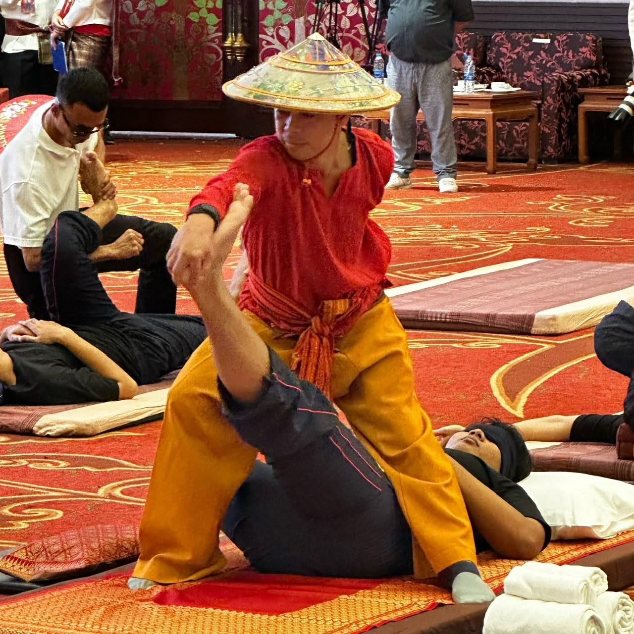 Traditional Thai massage competition